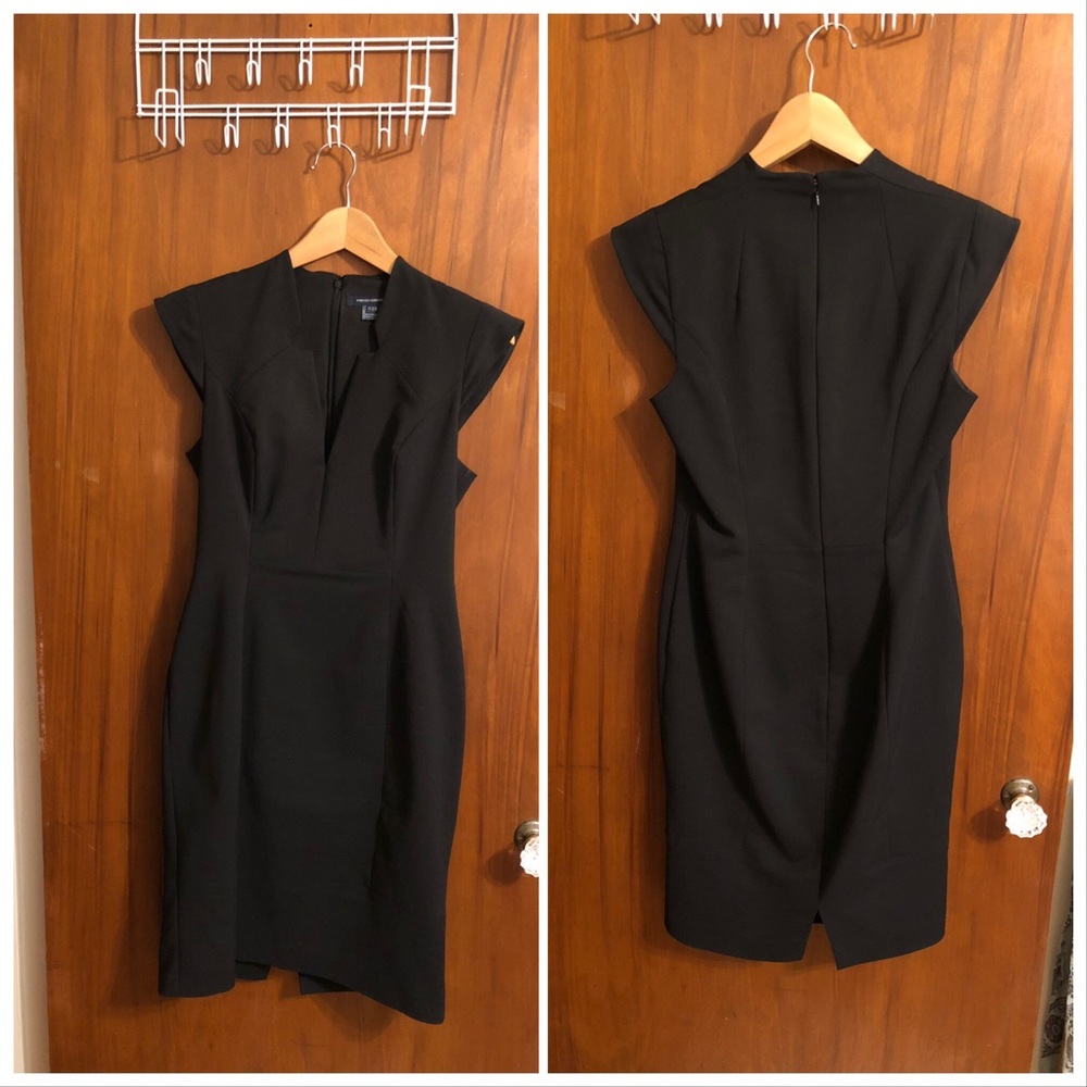 DRESS FCUK French Connection cap sleeve stretch